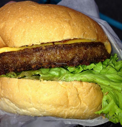 The original burger. at Lord of the Fries in Sydney