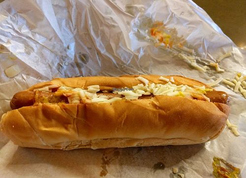 Melbourne Dog at Lord of the Fries in Sydney