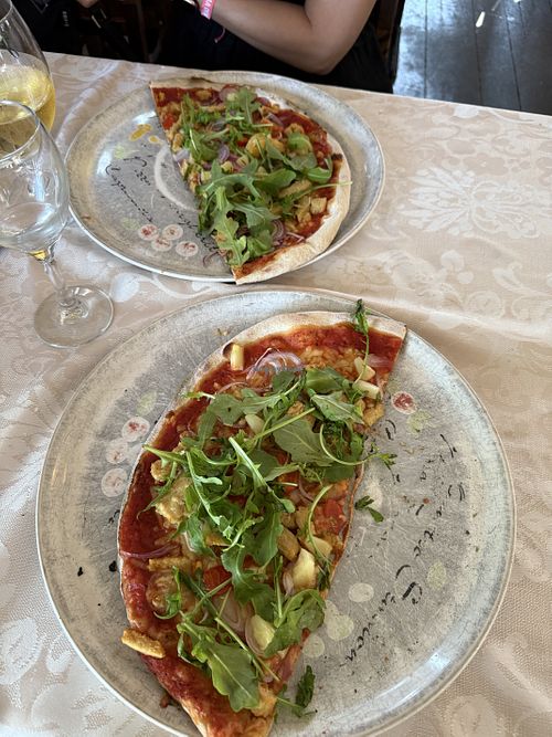 Vegano pizza  at Puistopaviljonki in Kemi