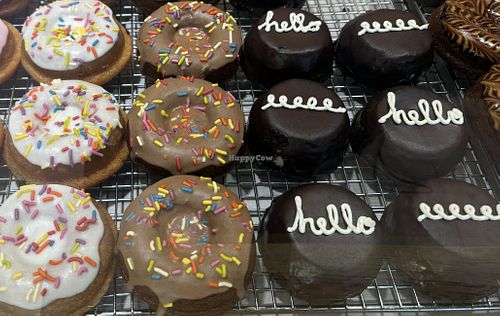 vegan doughnuts   at Hello You're Welcome in Pasadena