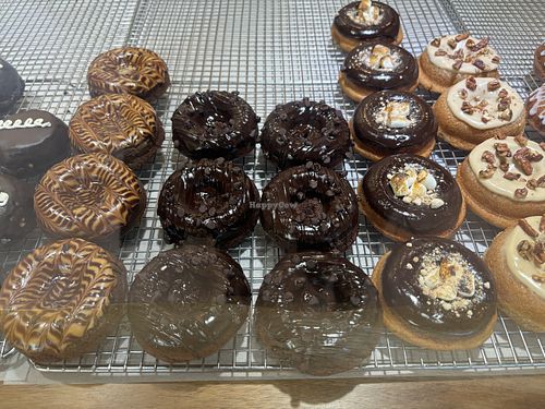 vegan doughnuts   at Hello You're Welcome in Pasadena