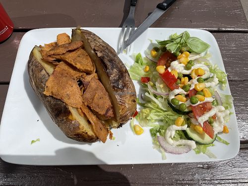 Baked potato  at Express Pizza in Copenhagen