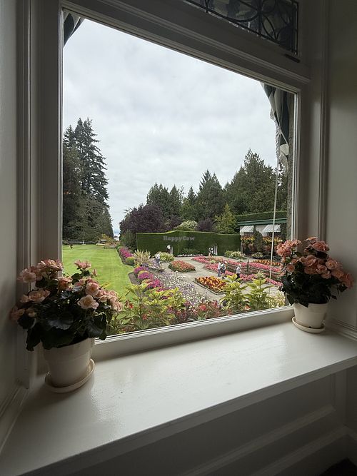   at The Dining Room at Butchart Gardens in Brentwood Bay