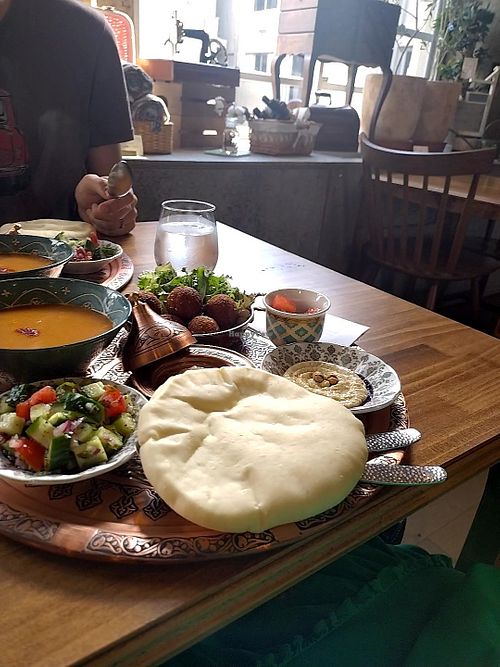 Vegan set at Tsunagu in Yamagata