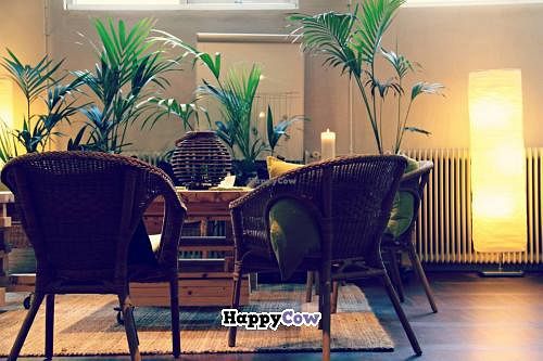 A perfect place to eat.  at Cafe Bamboo in Arhus