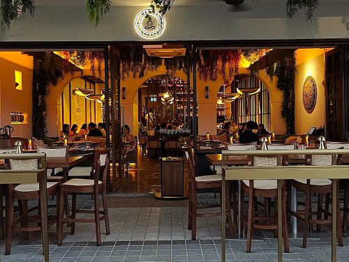 restaurant interior at Burma Social in East Singapore