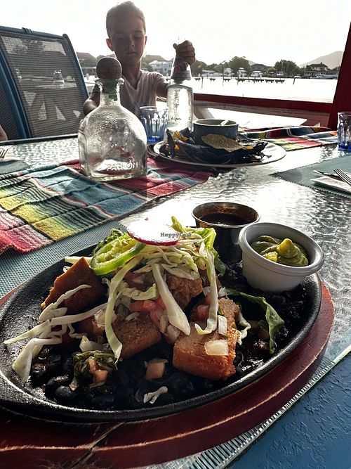 Fajitas   at La Cantina in Jolly Harbour