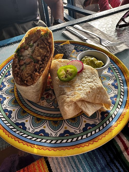 Burrito - personal highlight!   at La Cantina in Jolly Harbour