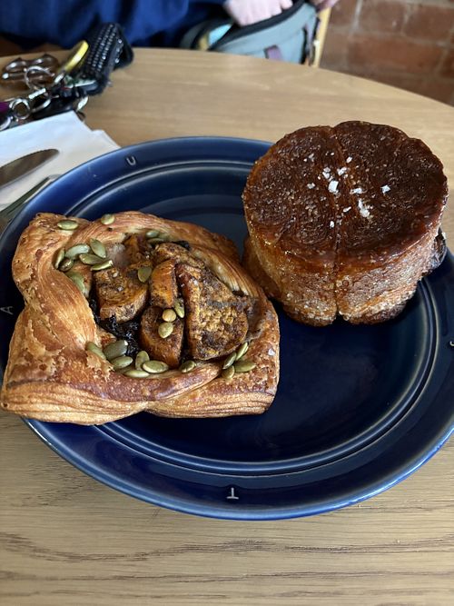 Savory Sweet Potato w/ Caramelized Onions — Kouign Amann    at Two Seven Two in Cincinnati