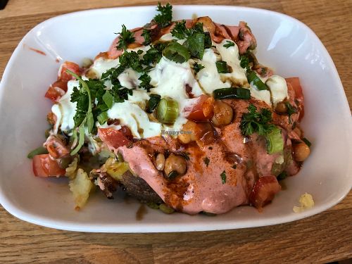 Bombay in vegan mit Aioli statt Sour Cream at Erdapfel in Luebeck