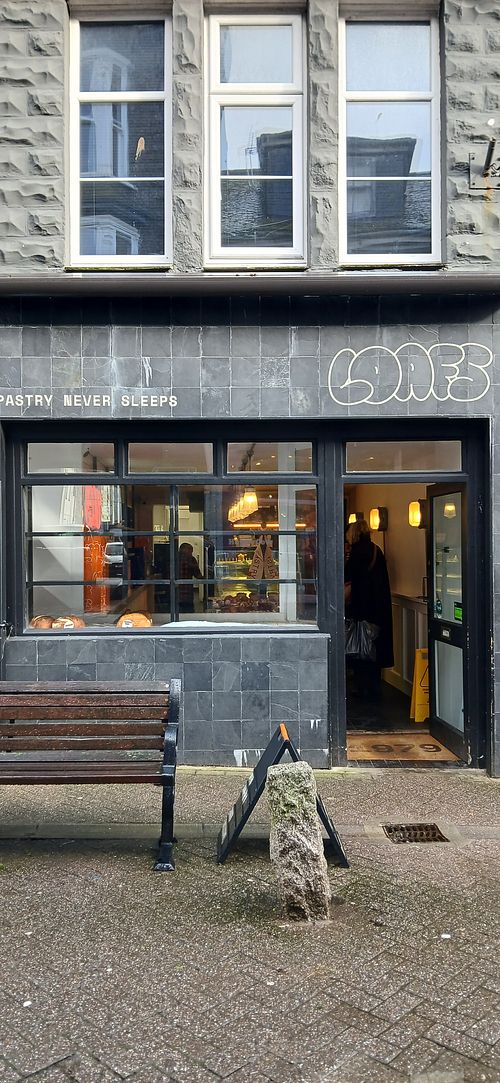 Loafs exterior at Loafs Bakery in Penzance