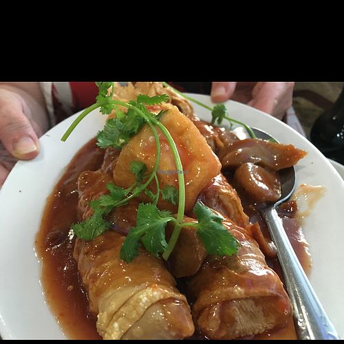 Vegan Lobster in Tomato at Moonlight Cafe in Seattle