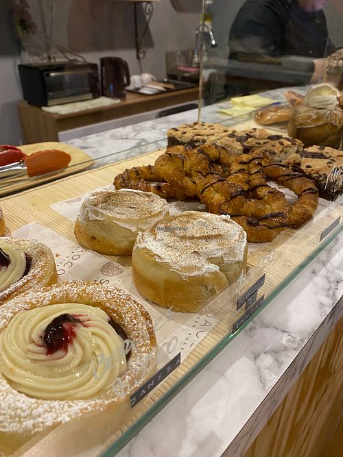   at Saoco Vegan Bakery in Santiago