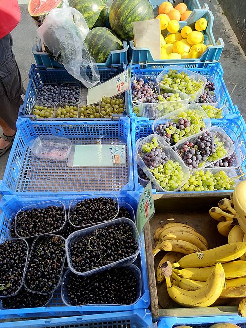 Home grown berries, sadly the first where sold out! at Gartneriet Rødmose in Vejle
