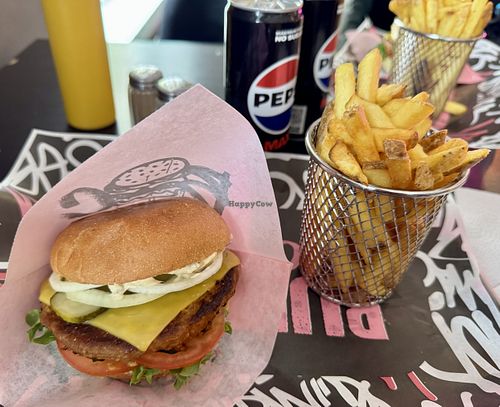 Vegan On The Corner menu.  at BOC sthlm - Burger On The Corner in Skarpnaeck