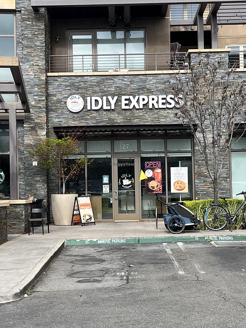 Store front   at Idly Express in Mountain View