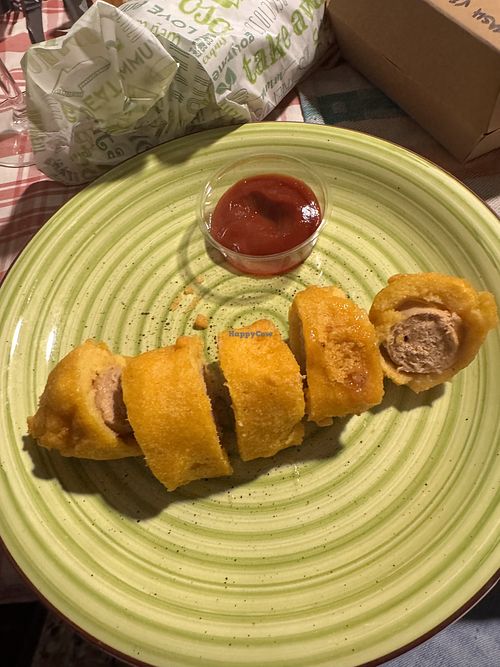 Corn Dog  at Spino's in Lecce