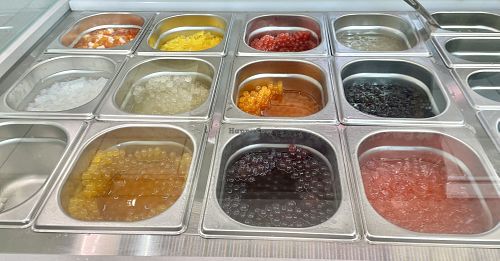 Popping pearls   at Sharetea  in Pakenham