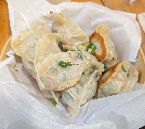 Vegan Dumplings at Chubby Dumplings in Camden