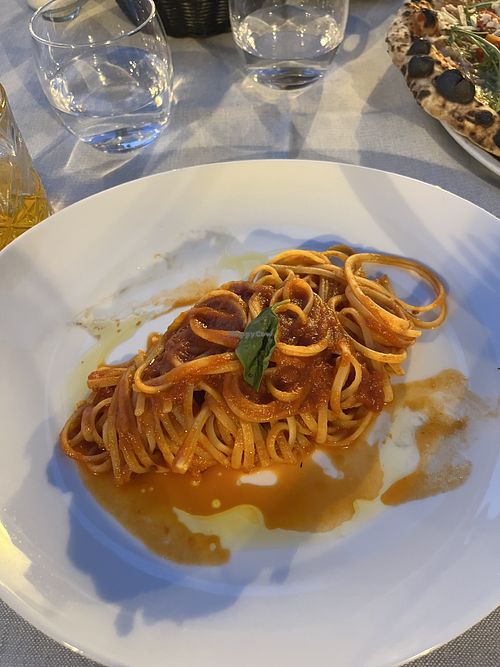 Spaghetti in Tomatensauce   at Ama Restaurant in Pula