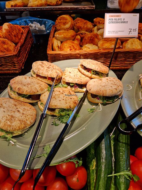 Pita falafel at La Place in Lelystad