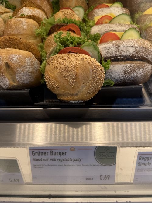 burger vegan  at Kamps my Deli in Berlin