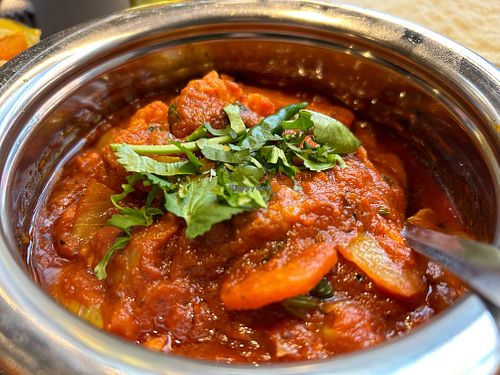 Vegetable madras  at Bombay Gate in Darlington