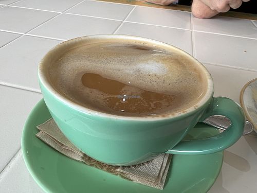 Almond milk americano  at Blow-In Coffee in Castlegregory