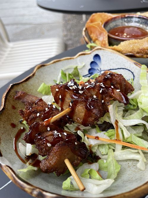 Satay Seitan  at Bödhi in Leipzig