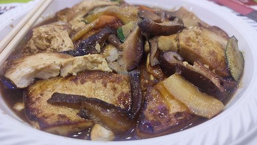 The best tofu you'll ever have in the area. at Wok Around in Portogruaro