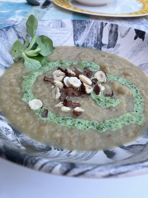 Soep!  at Hoeve Veganza B&B in Vlagtwedde