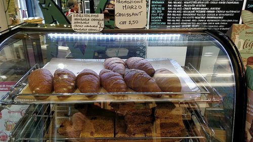 croissants at Natural Food in Lugano