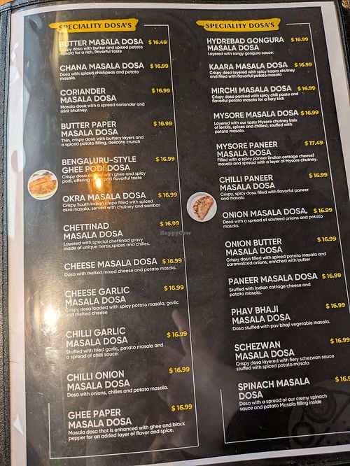 More veg dosa at Dosa King  in Ottawa
