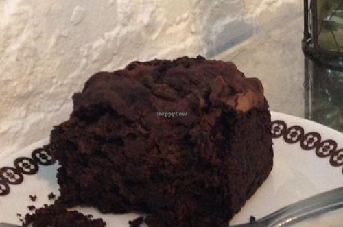 Black Bean Avocado Flourless Brownie at Cashew in Chattanooga