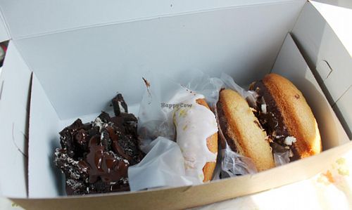 Three donuts and an oreo brownie. Yum! at Cashew in Chattanooga