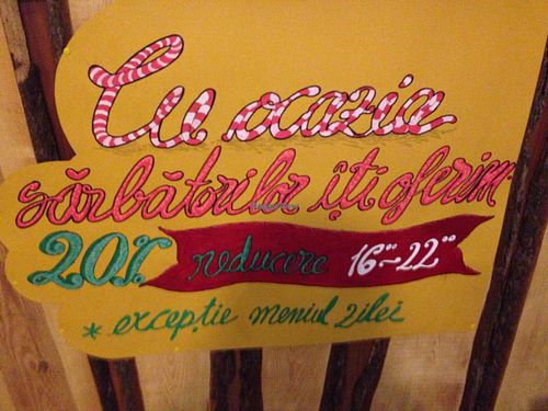 Vegan Time counter at Vegan Time in Arad