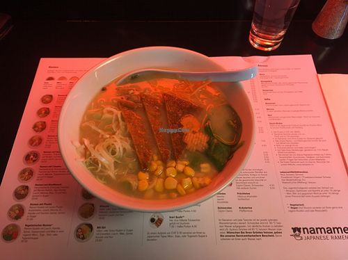 vegan Ramen + Tofu (3.-) at Namamen in Basel