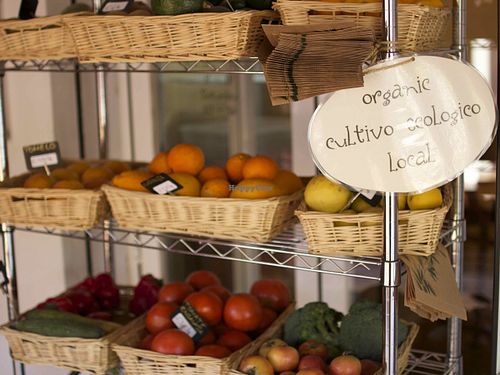There is a small shop with organic foods at Club Natura in Mallorca