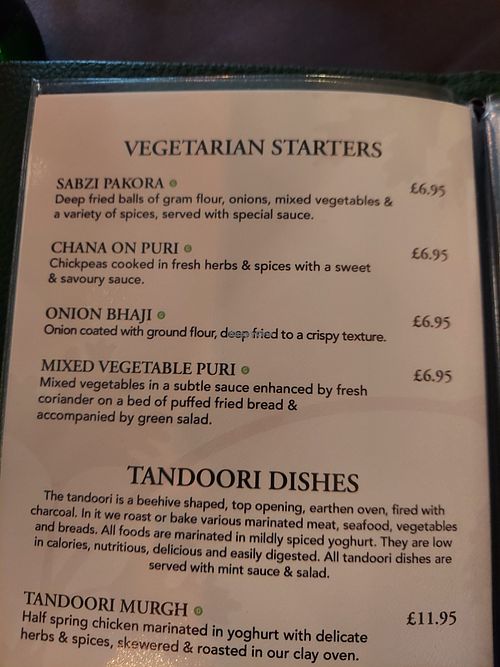 Vegan & vegetarian starters at Cilantro in Edinburgh