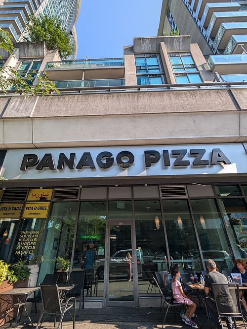 Front store at Panago Pizza - Bremner Blvd in Toronto