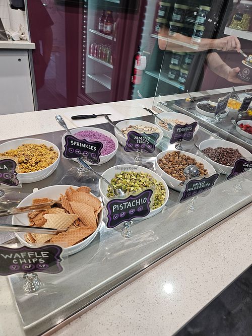 Toppings at Yoga-urt in Granada Hills