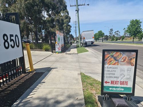 From the street at Everdale Cafe & Gelato in Springvale