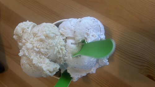3 scoops of gelato  at Everdale Cafe & Gelato in Springvale