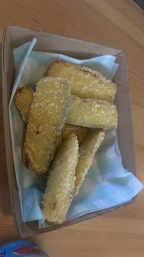 Zucchini fries  at Everdale Cafe & Gelato in Springvale