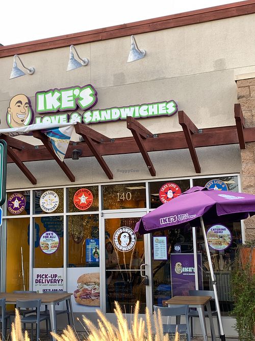Entrance to restaurant at Ike's in Menifee