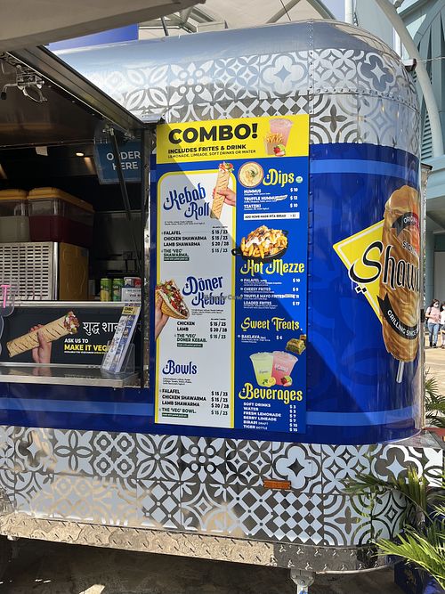 Falafel and jackfruit  at Beirut Express in Central Singapore