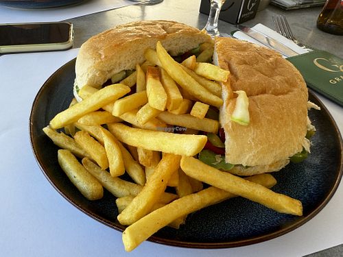 The sandwich with fries (mid -)   at Gradska Cetinje in Cetinje