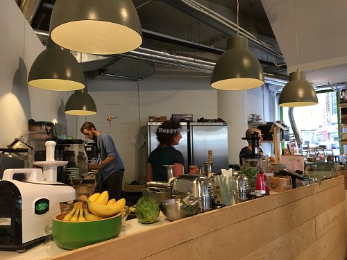 Kitchen at Rawsome in Arnhem