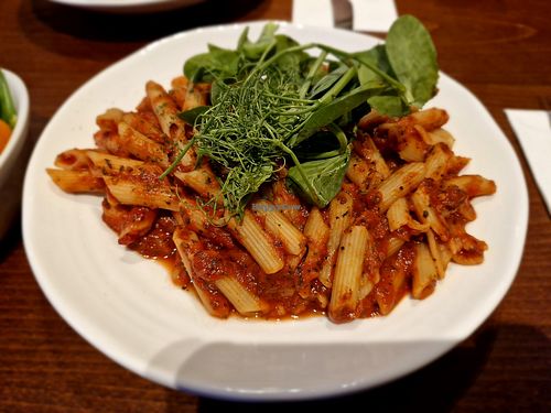 Penne Pasta with herbs & spices at One 0 Eight Bar & Restaurant in Whitburn