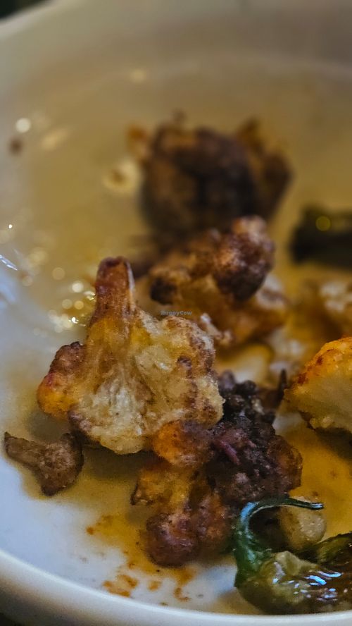 Shareables- crispy cauliflower - great flavor at Southern Tier Brewery Pittsburgh in Pittsburgh